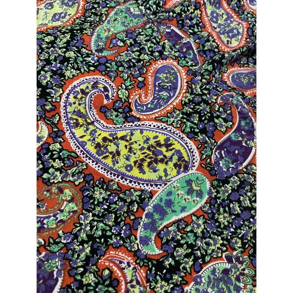 Men's CREMIEUX PREMIUM DENIM Colors Paisley STRETCH Shirt XXL - Picture 6 of 8